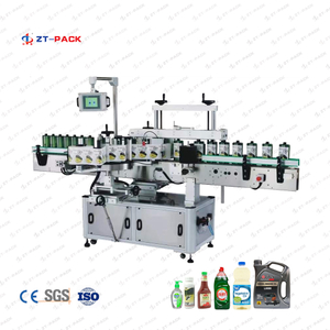 Flache + runde Flaschen Selbstklebende Etikettiermaschine
