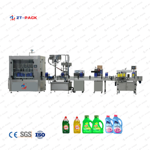 1L-5L Waschflüssigkeitsfüllmaschine Verpackungslinie